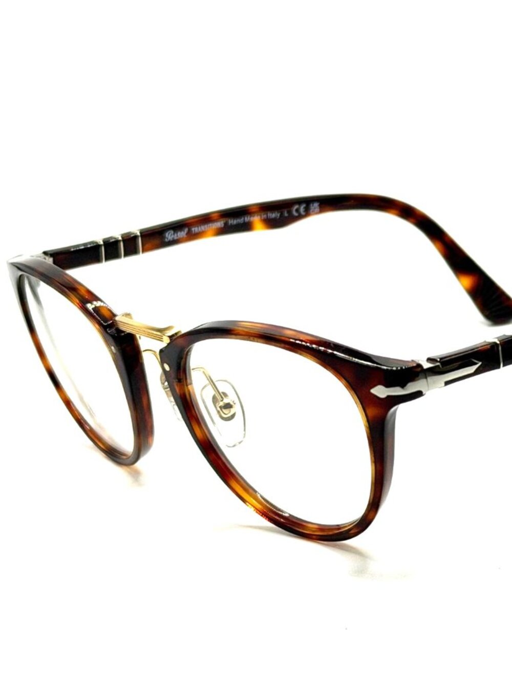 NEW PERSOL TYPEWRITER EDITION PO 3108-S 24/GG HAVANA MEN EYEGLASSES 49MM 22 145
